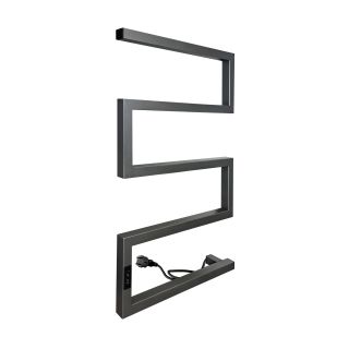 Полотенцесушитель электрический Indigo Sparta DGS80-50GFMRt 80x50 см графит металлик